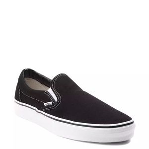 Vans Classic Slip Ons (Black)